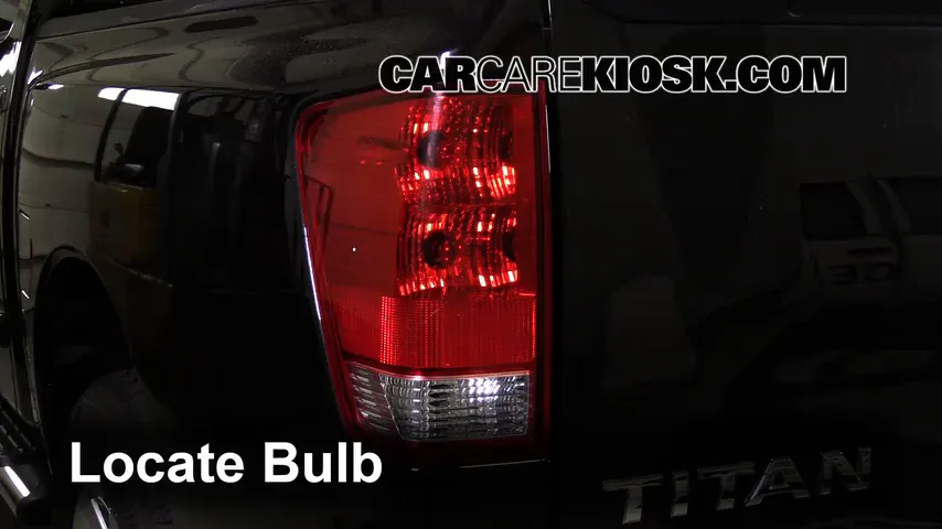 2013 Nissan Titan SV 5.6L V8 Crew Cab Pickup Lights Reverse Light (replace bulb)